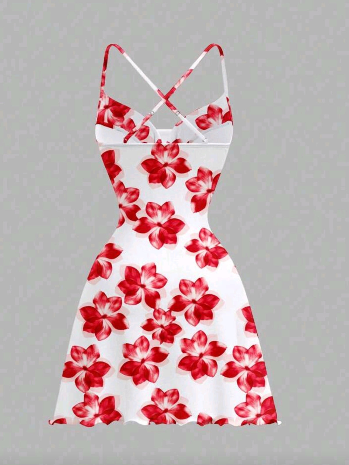 9434 Spaghetti Strap Short Dress