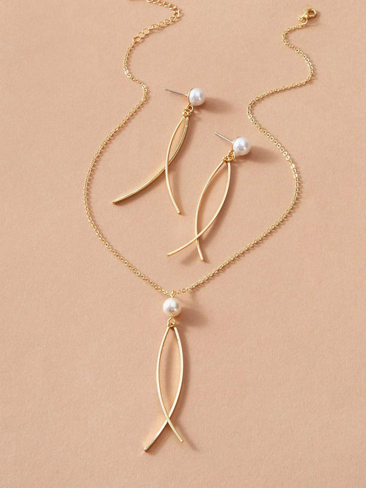 9301 2 piece jewellery set