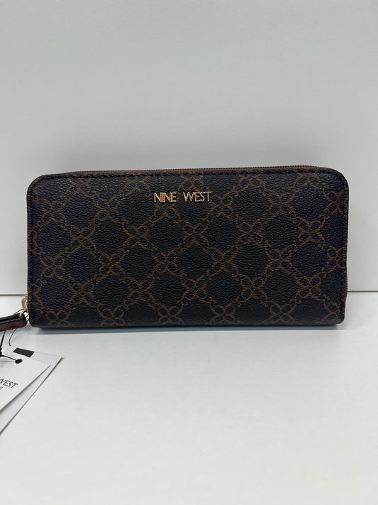 Nine West Ziparound Wallet - brown