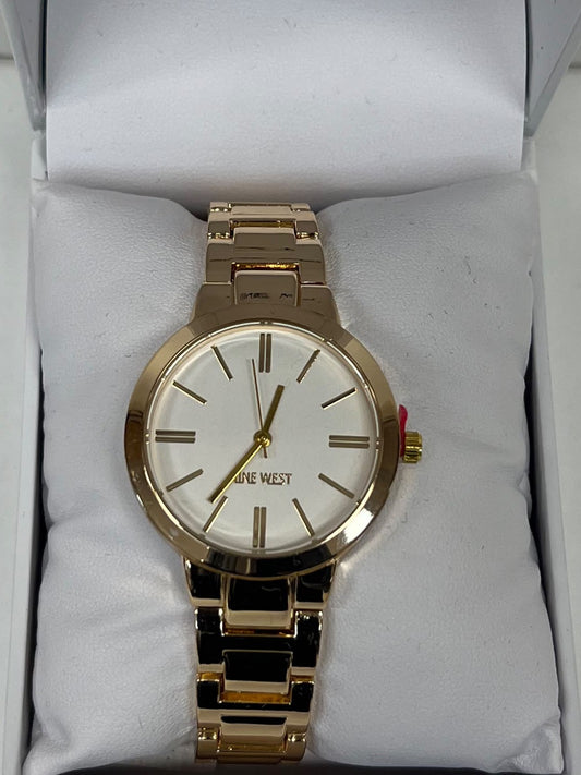 Nine West Watch Yellow Gold