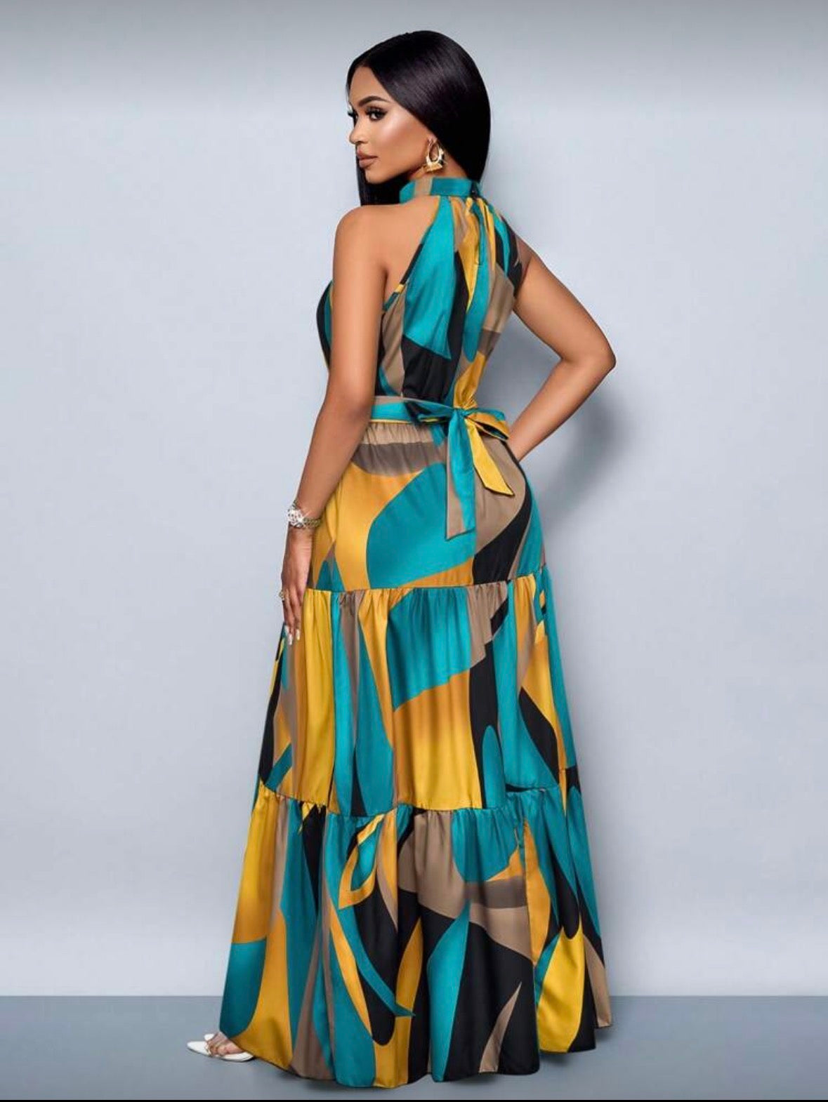 Boho Maxi Dress #2225