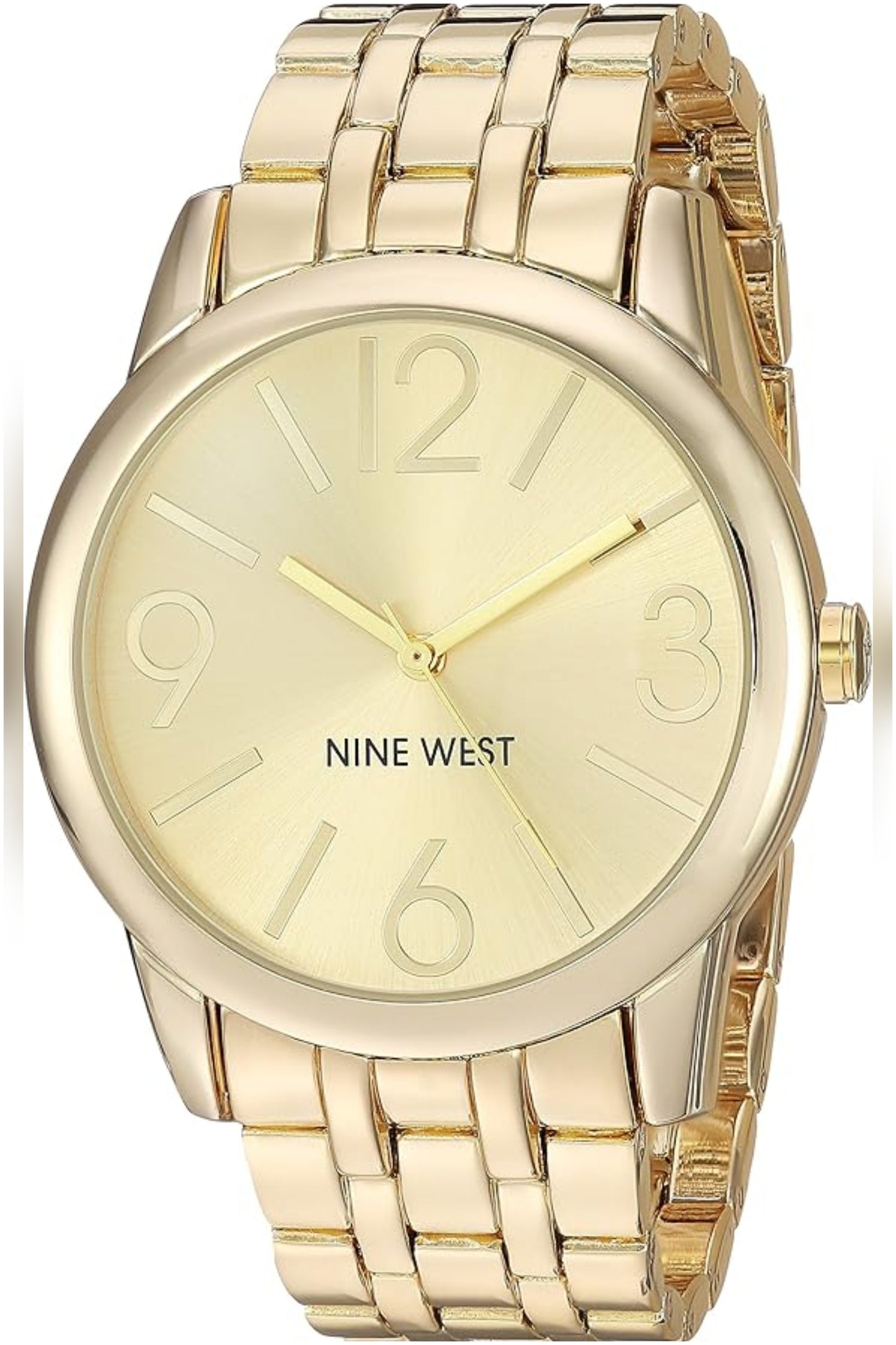 NW-1578CHGB Nine West Watch - Gold Tone