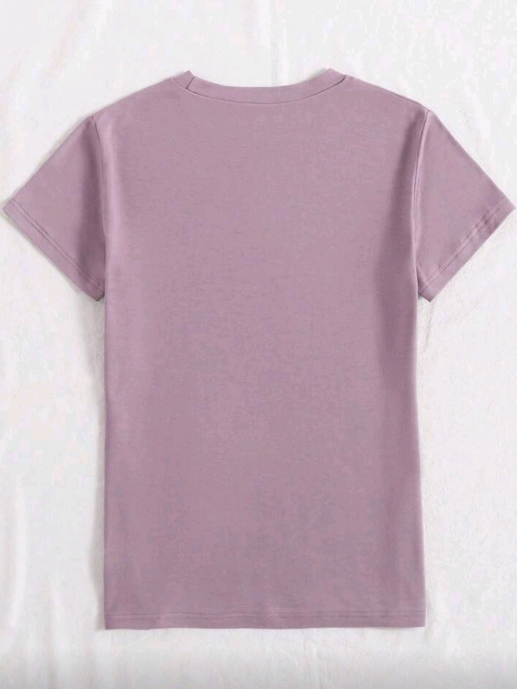 #6889 (3358) Colorful Sky Print Round Neck T- Shirt