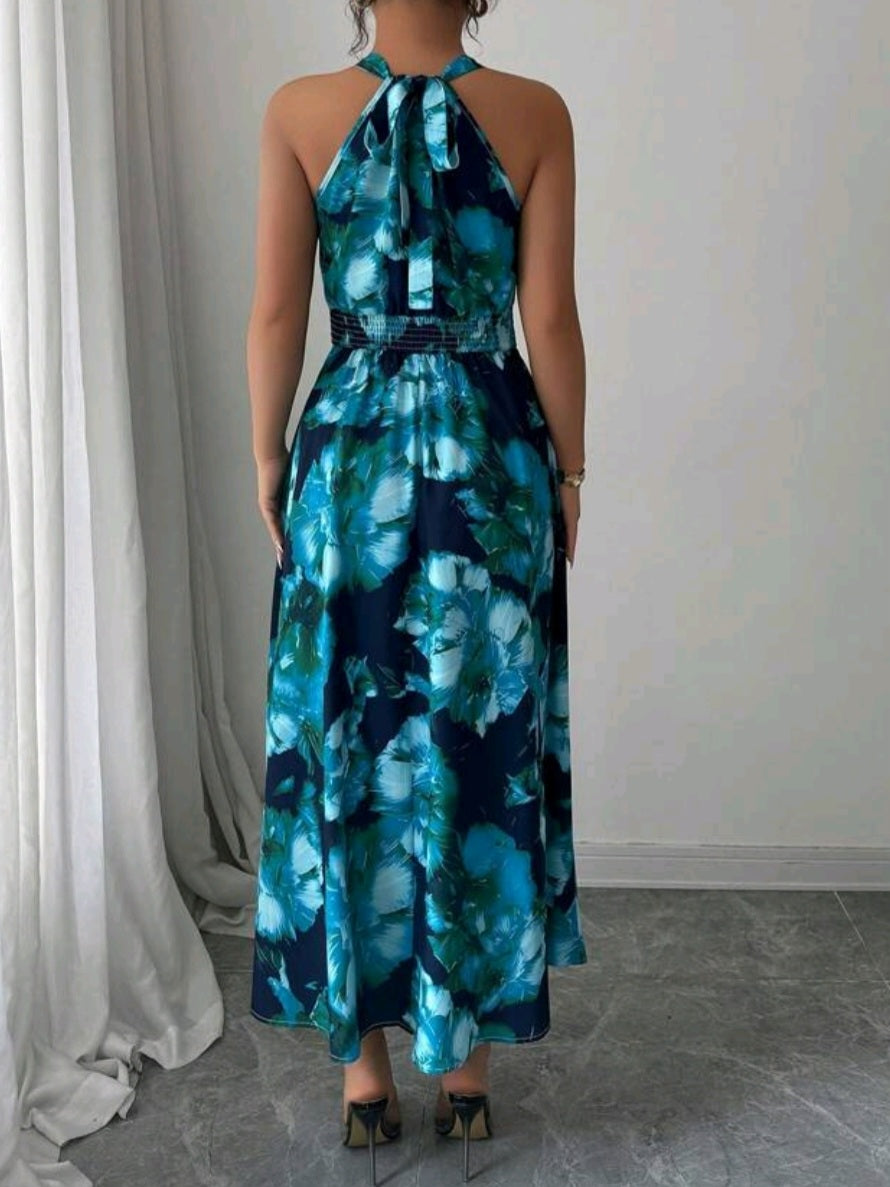 #5581 Elegant Sleeveless Long Dress