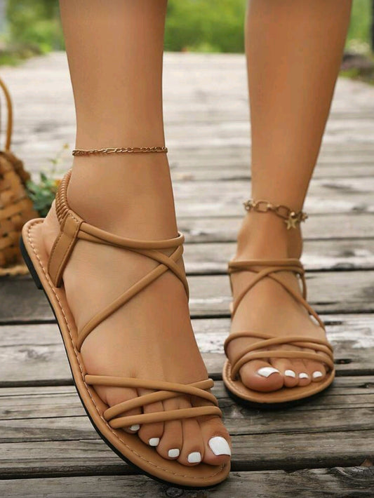 Elastic Back Sandals
