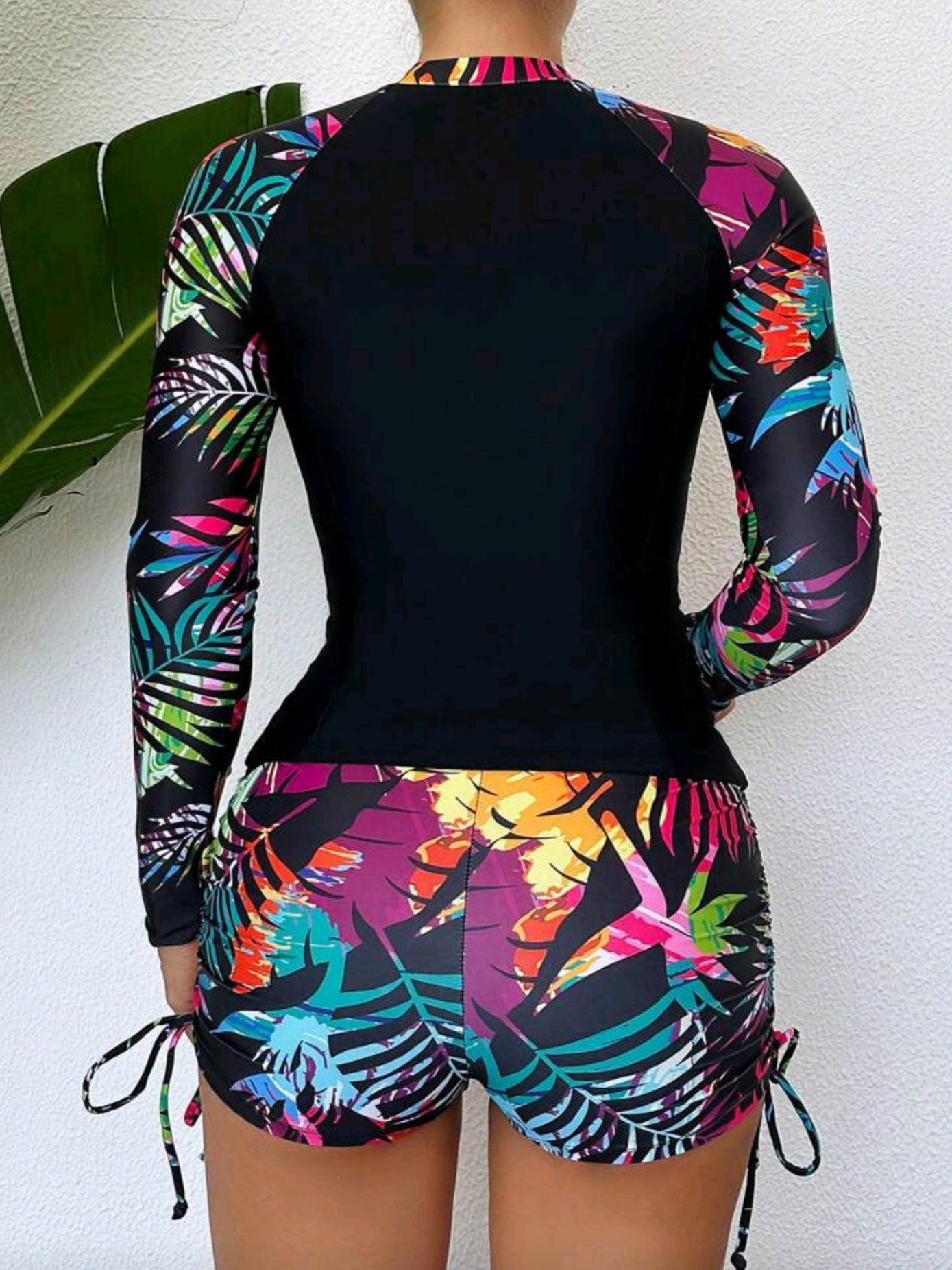 6581 2 pcs swimsuit