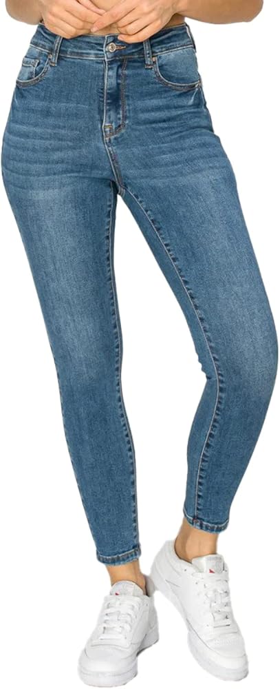 High Rise Skinny WAX Jeans (Small)
