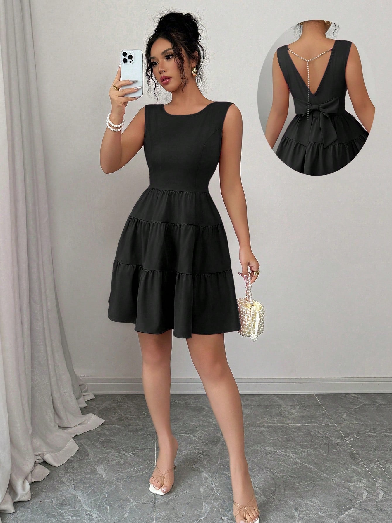 7228 Bow Tie Dress
