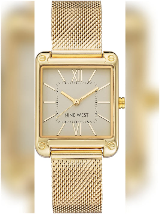 NW /2090CHGB Nine West Watch - Gold Tone