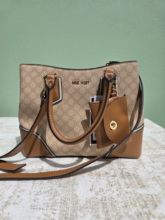 Nine West Satchel with coin purse
