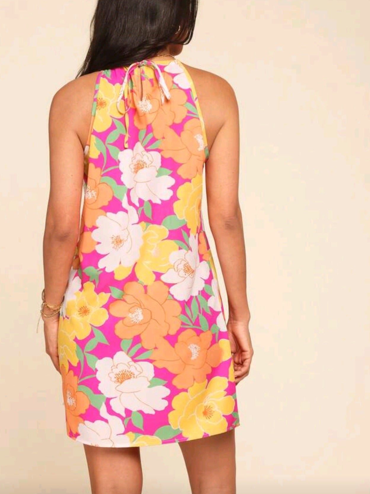 0870 Open Shoulder Dress