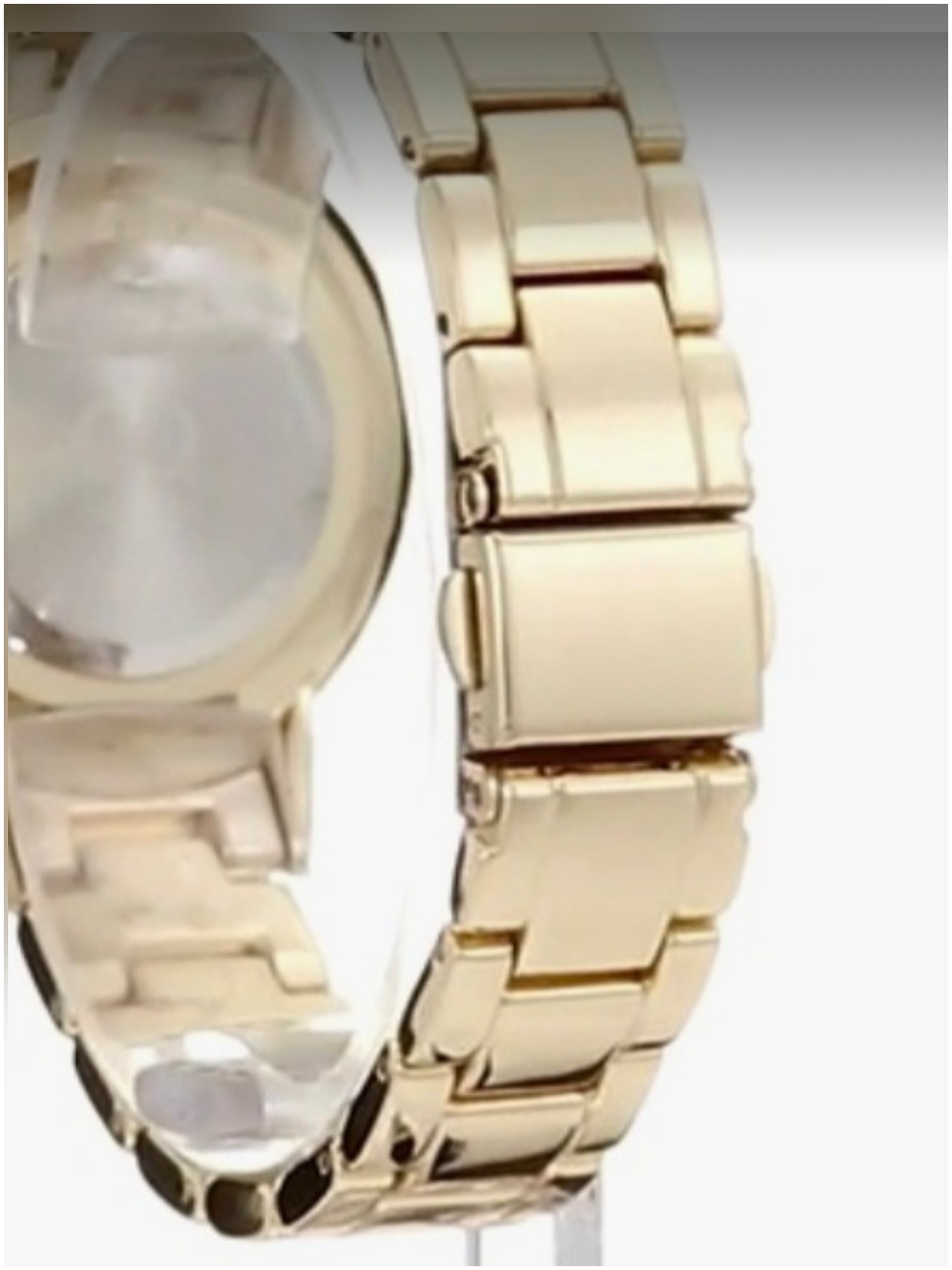 NW / 2098CHGB Nine West Bracelet Watch - Gold Tone
