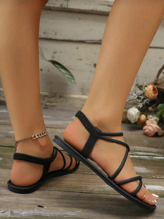 Elastic Back Sandals