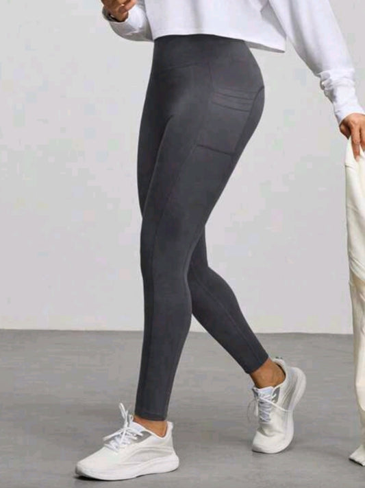 4295 High Waist Pockets Leggings