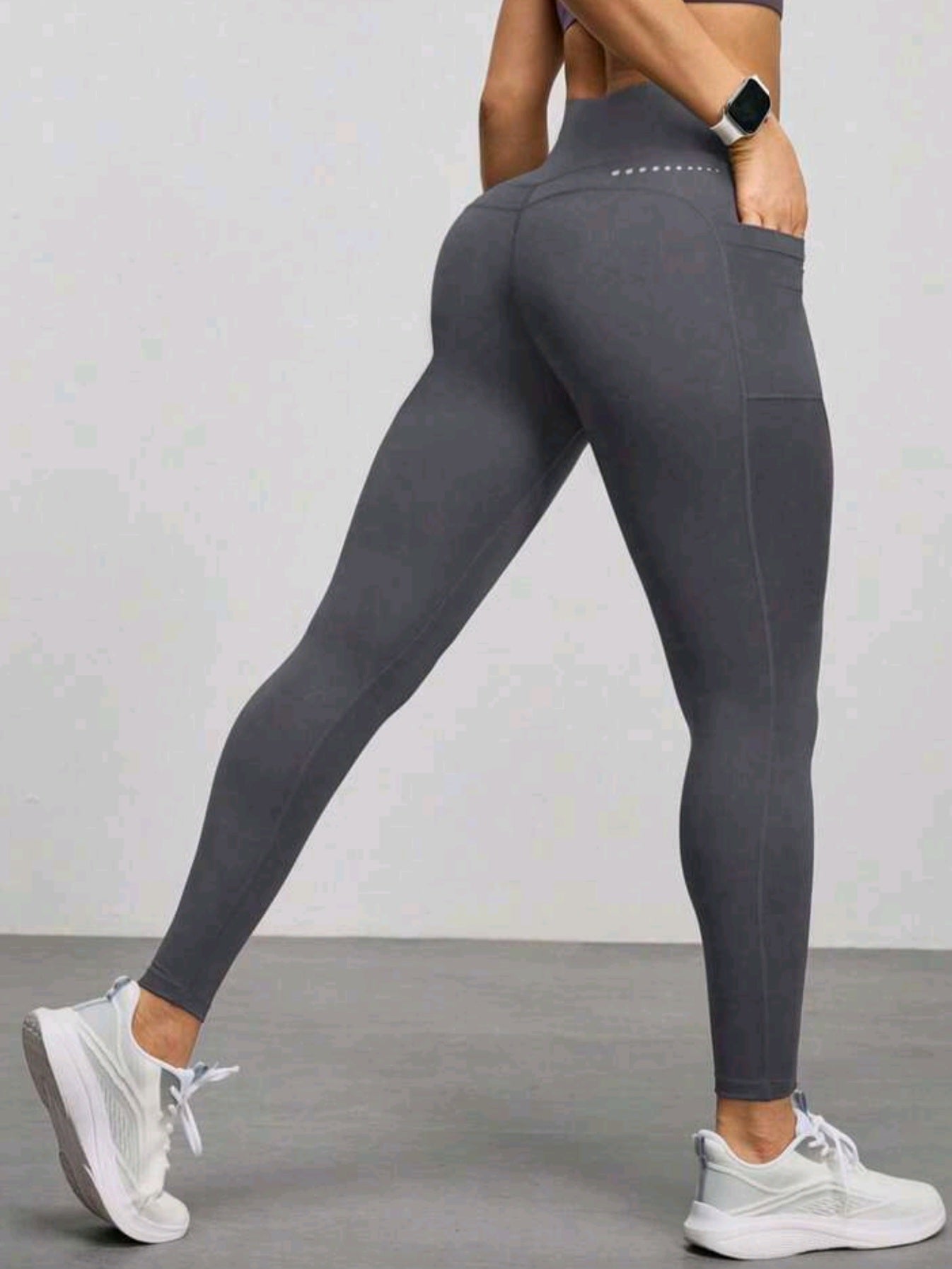 4295 High Waist Pockets Leggings