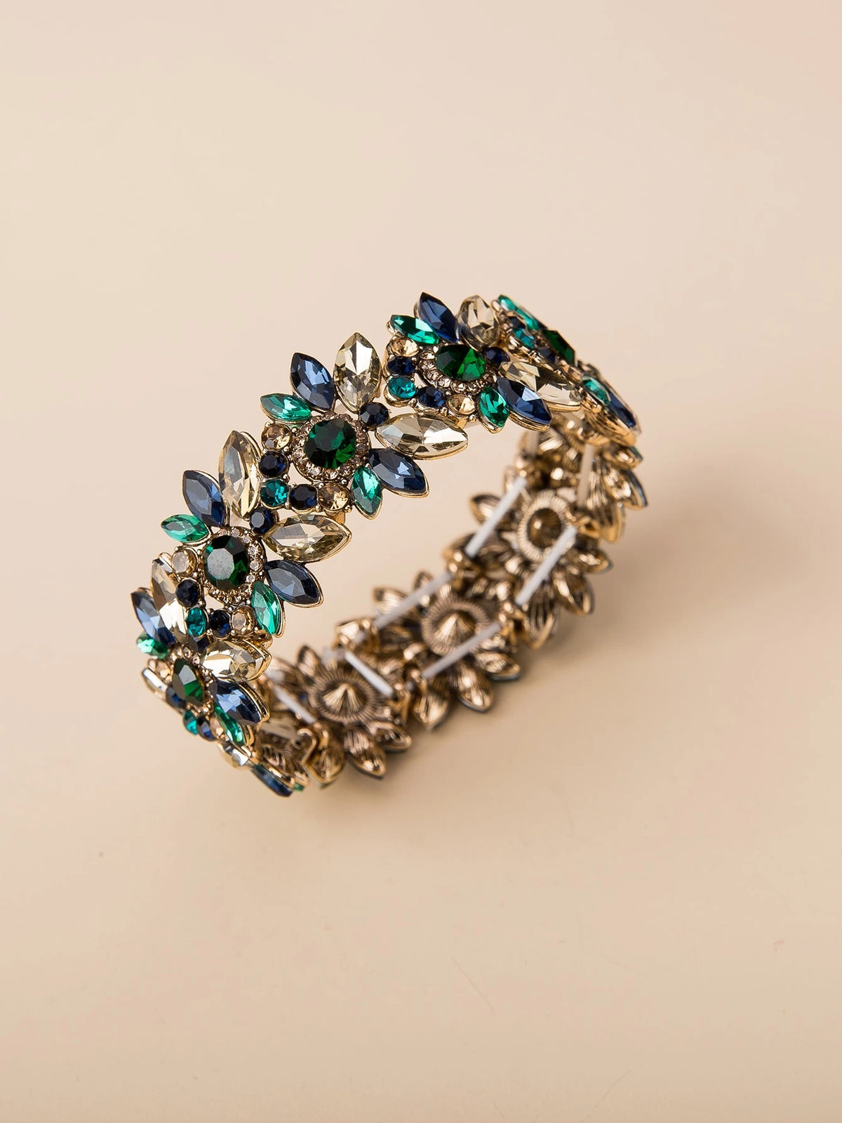 9769 Rhinestone Decor Bracelet