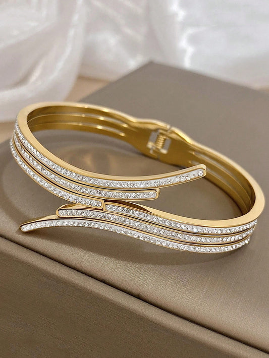 0249 Stainless Steel Bracelet Stackable Bangle