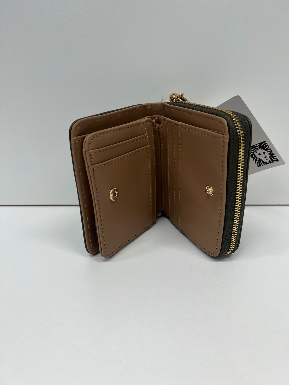 Army Green - Anne Klein Small Wallet  Spacious Room For Cash (Fits Flat)