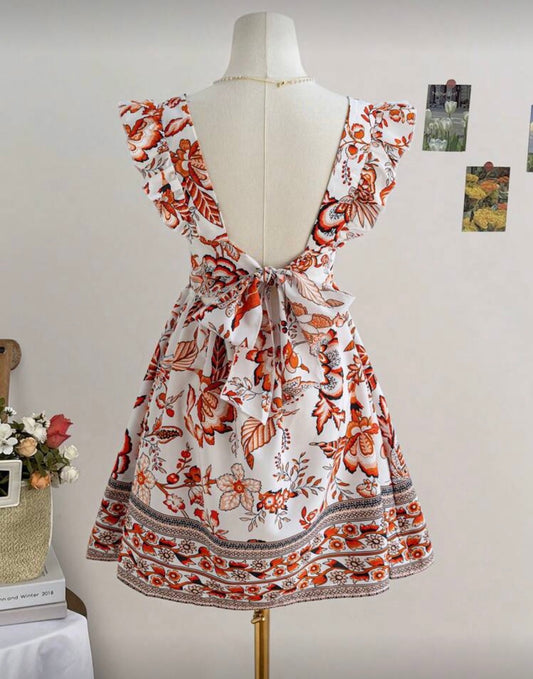 1826 Tie Back Dress