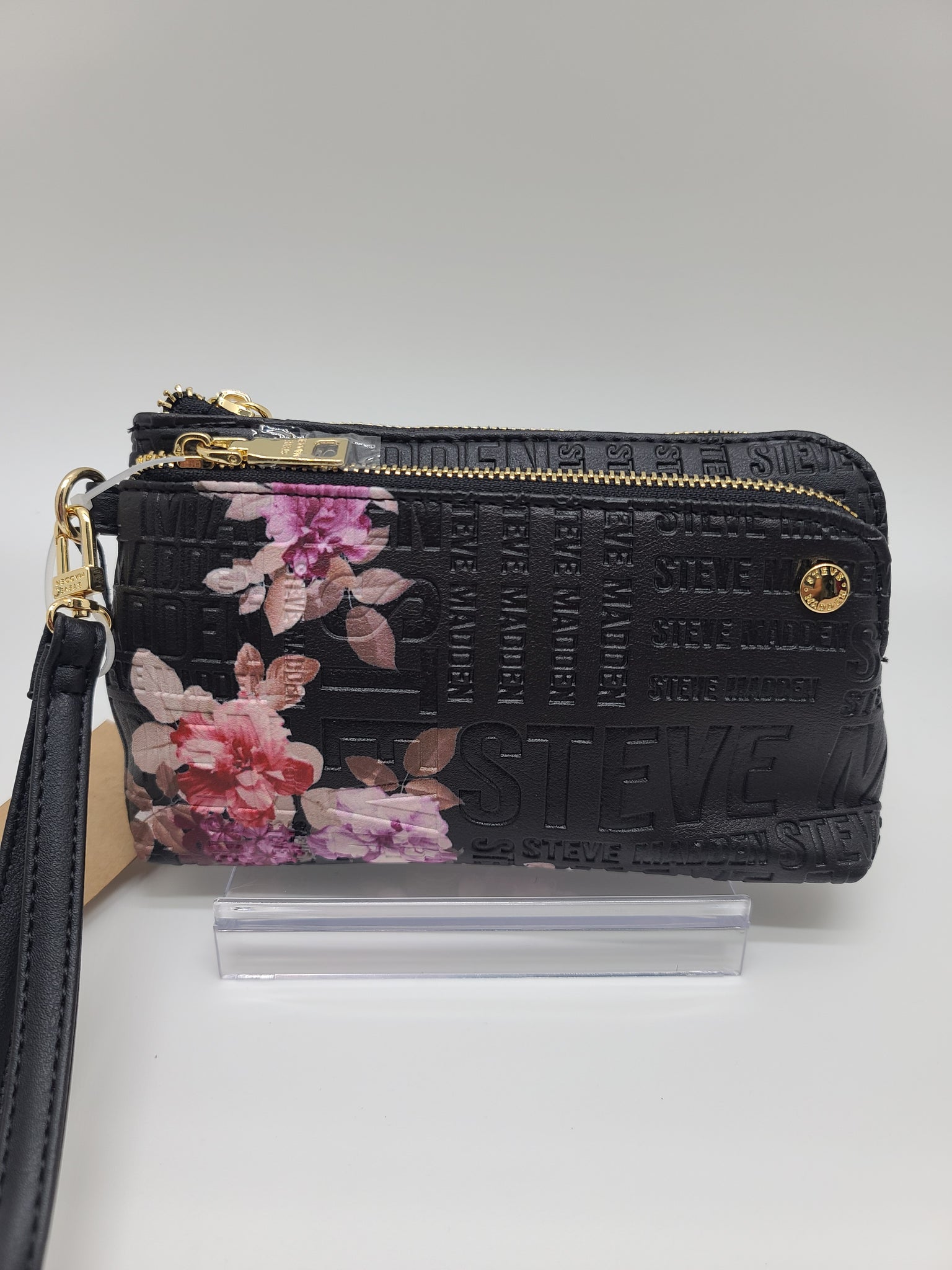 Steve Madden Double Compartment Wristlet