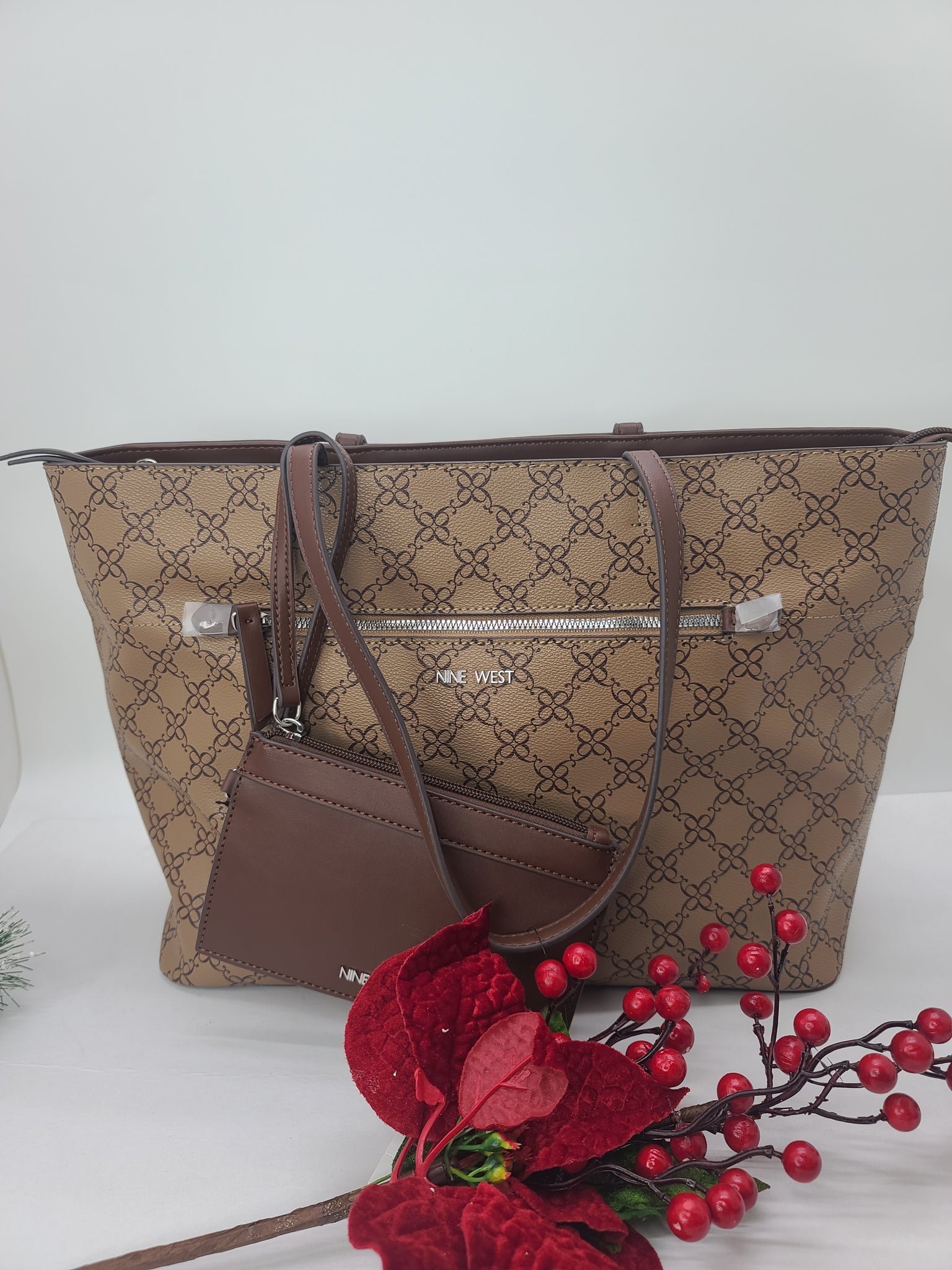 Nine West Tote with removable wristlet