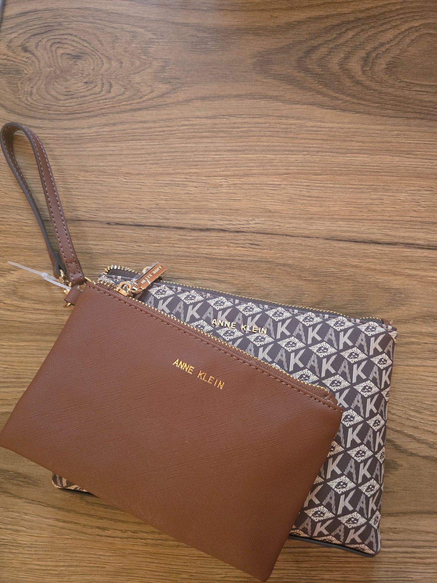 Anne Klein Double Pouch Wristlet