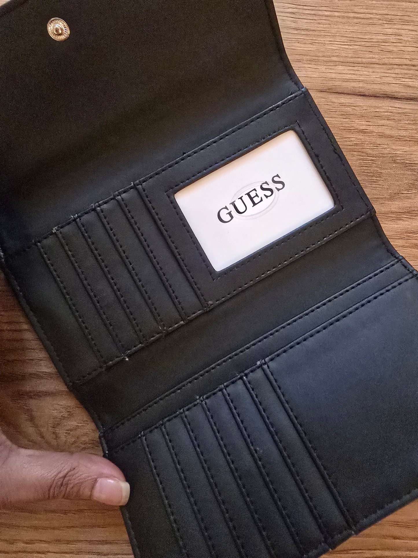 GUESS Combo with Top Zipper Bag and Wallet - FREE DELIVERY