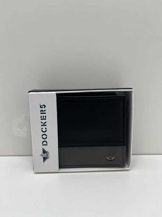 Dockers Bifold Wallet (black and gray)
