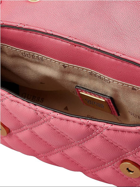GUESS Quilted Mini Convertible Crossbody