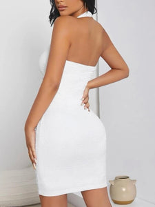 Open Back Bodycon Dress