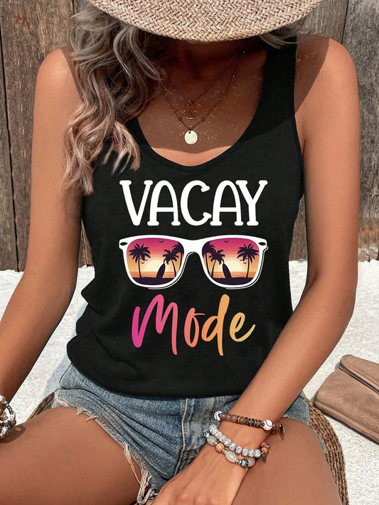 #5817 Vacay Mode Tank Top