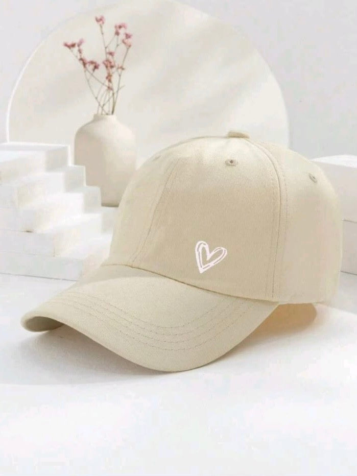 Fashion Heart Pattern Baseball Cap