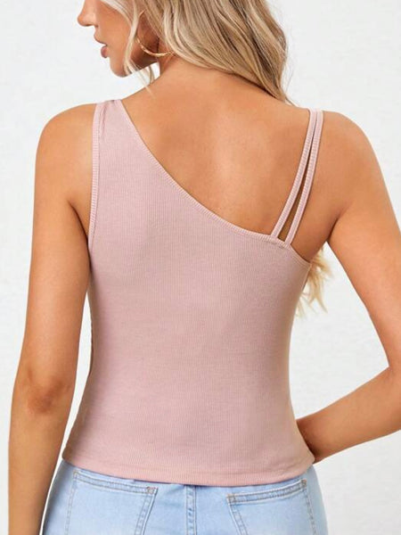 Asymmetrical Neck Top