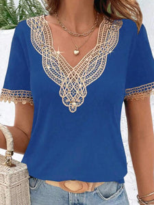Lace Panel Tee