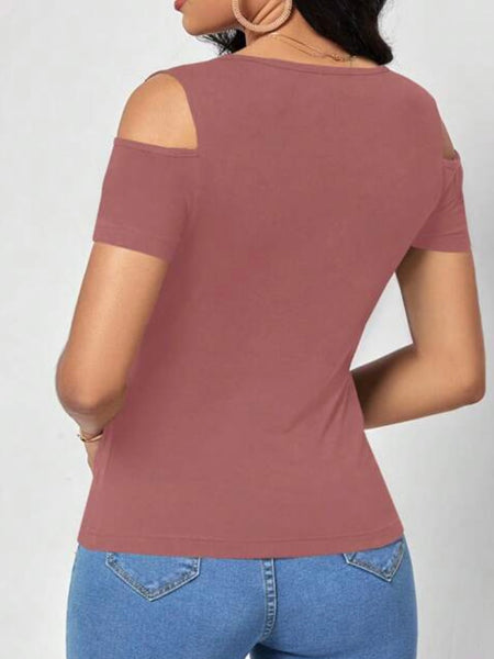 Cold Shoulder Tee
