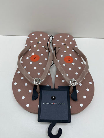 Tommy Hilfiger Flipflops ( Size 9 )