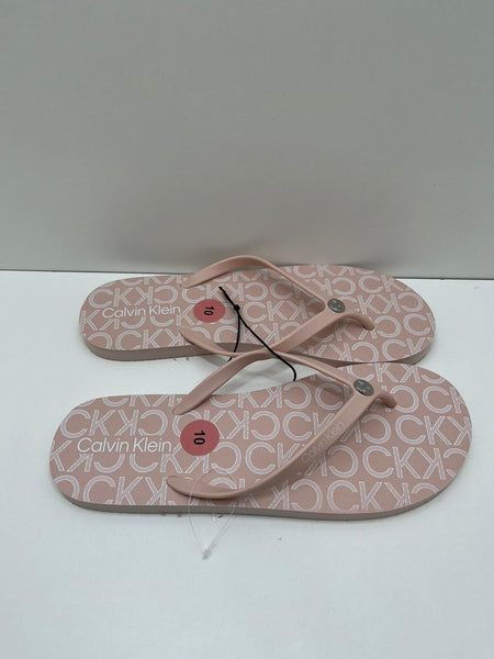 Calvin Klein Slippers ( Size 10 )