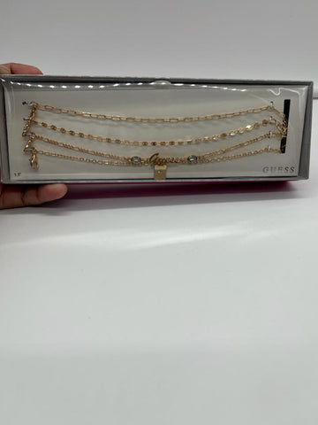 GUESS Gold Four bracelets set