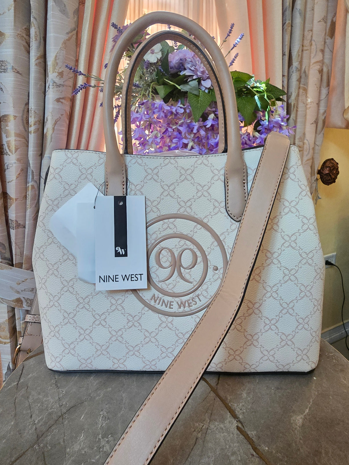 Nine West Combo with double compartment in handbag and snap closure - FREE DELIVERY