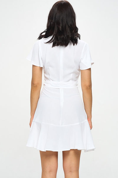 Flutter Sleeve Dress