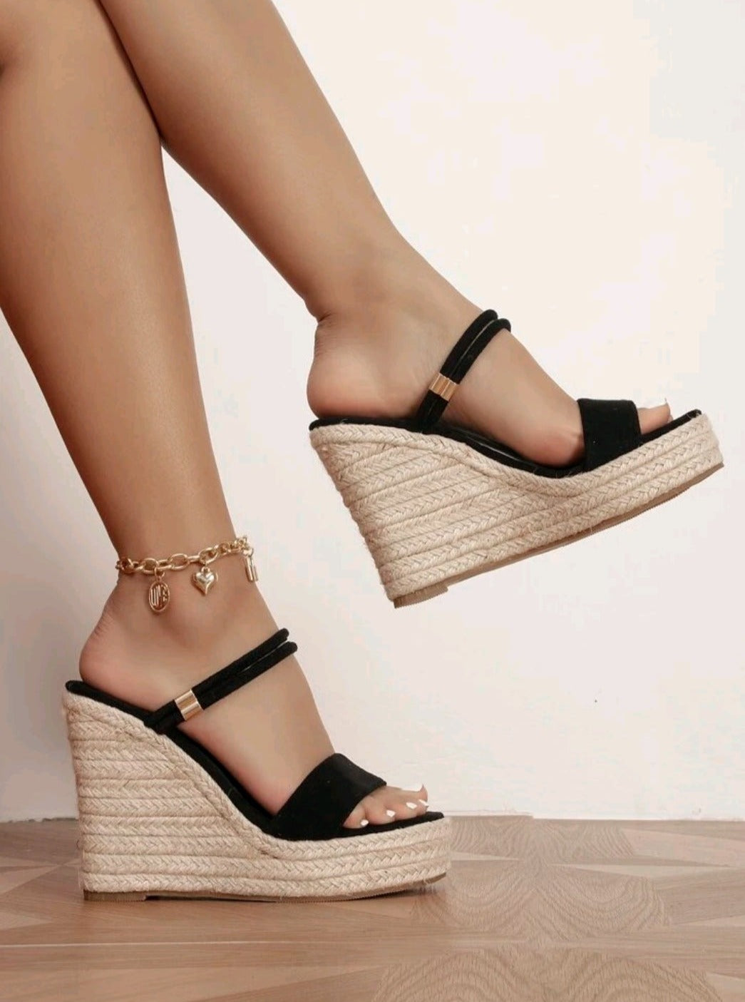 Sole Wedge Sandals