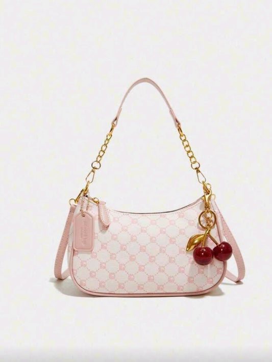 #1117 Cherry Decorative Shoulder Bag
