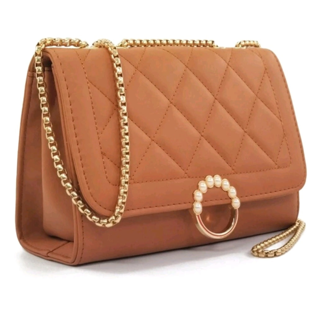 #1211 Shoulder Bags Golden Chain Strap