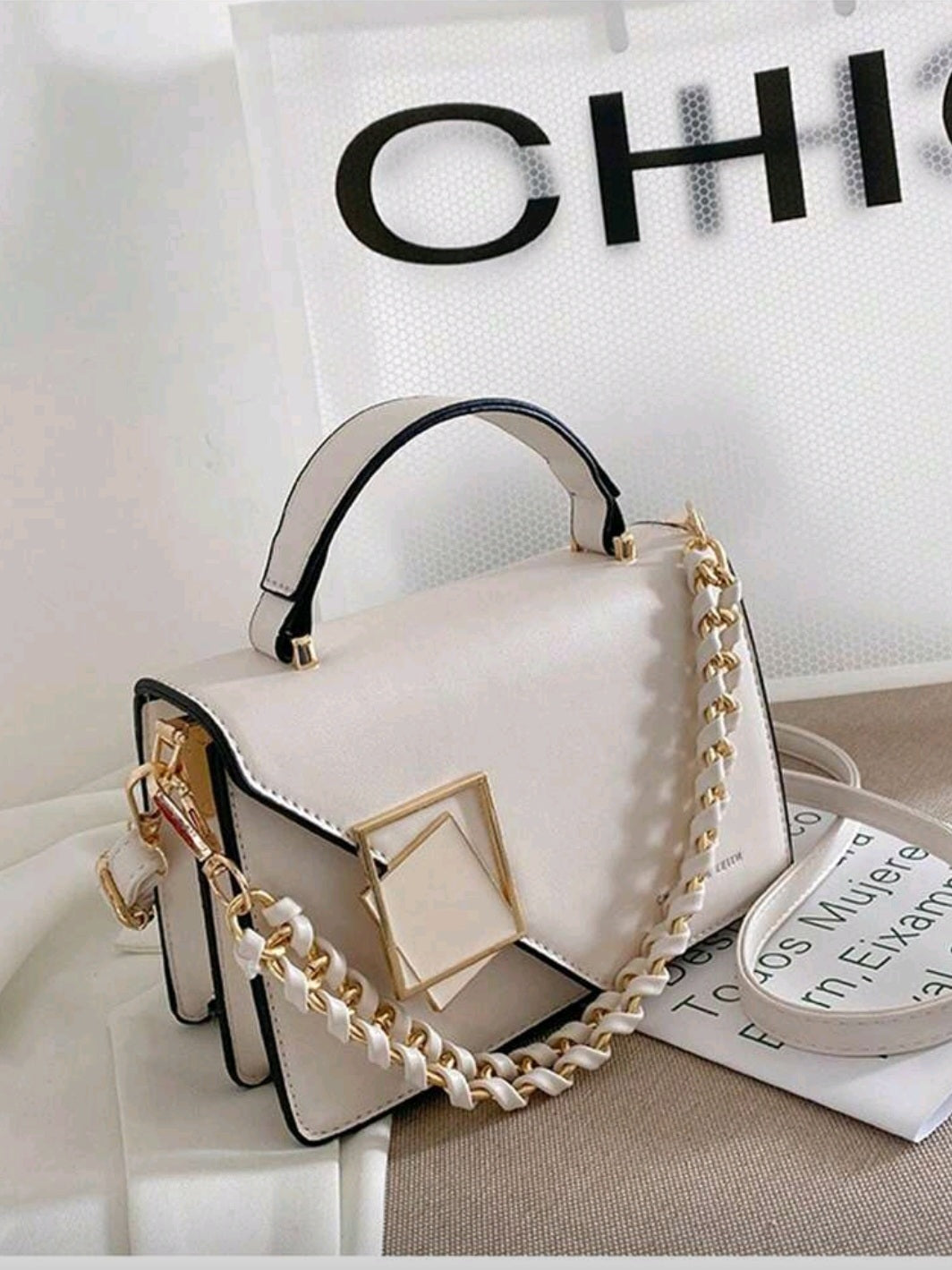 #4822 Elegant Shoulder/ Crossbody Bag