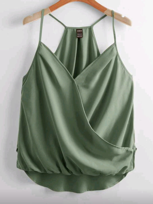TT- #0093 Wrap Front Cami Top