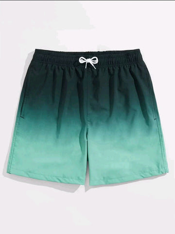 Drawstring Swim Trunks