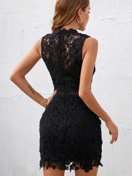 Lace Fitted Dress