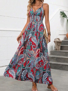 Paisley Print Cami Dress