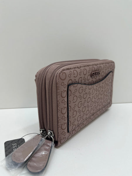 GUESS Double Ziparound Wallet