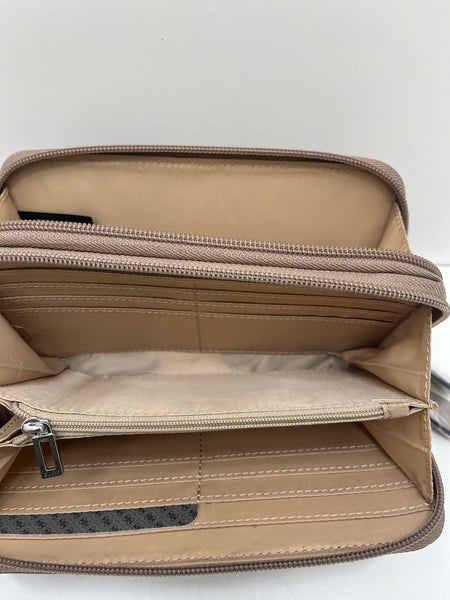 GUESS Double Ziparound Wallet